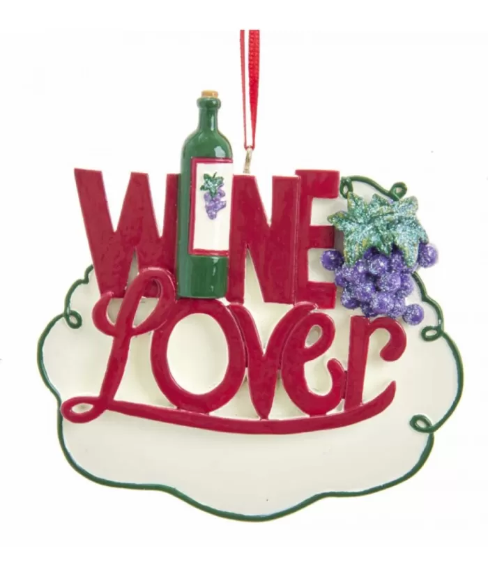 Boutique de Noël Mom'S Kitchen & Bakery*Wine Lovers Ornament