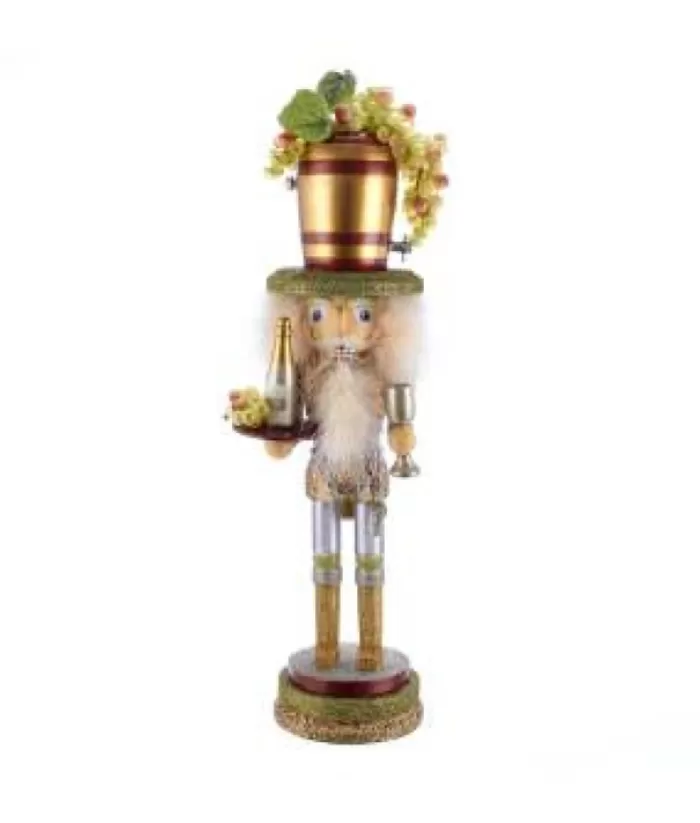 Boutique de Noël Mom'S Kitchen & Bakery*Wine Themed Nutcracker, 19.5" Tall