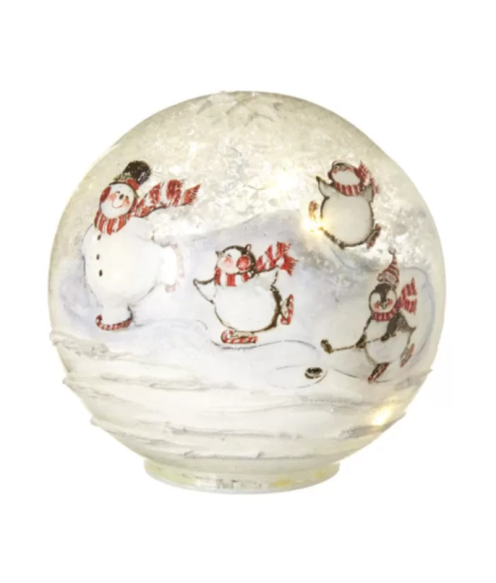 Boutique de Noël Miscellaneous*Winter Friends Led Lit. Diameter 6".