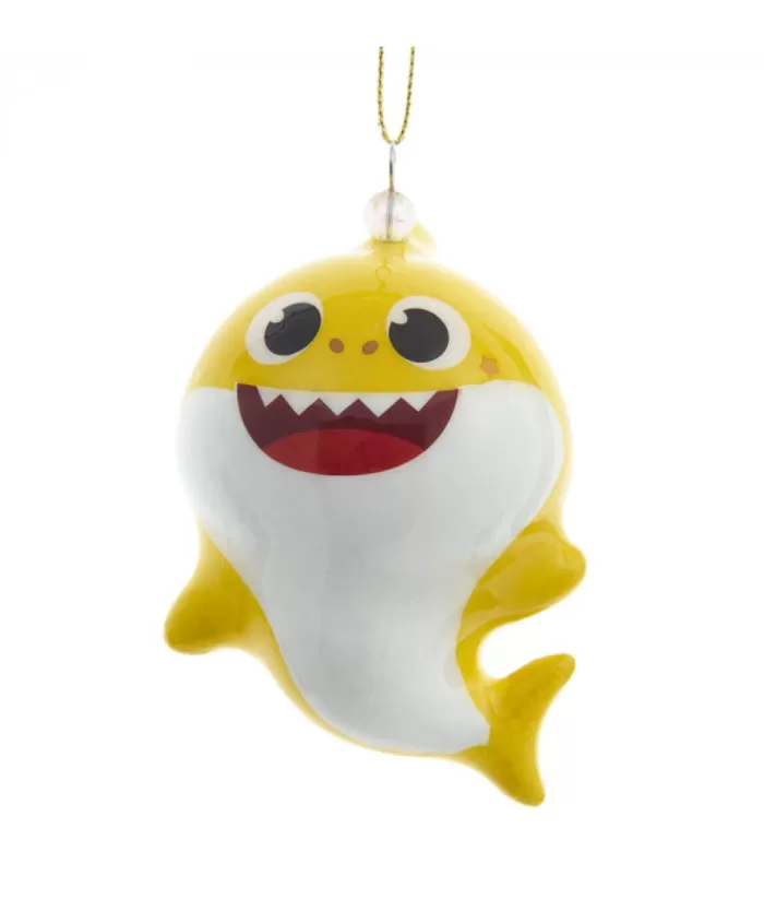 Boutique de Noël Movies And Series*Yellow Baby Shark Ornament